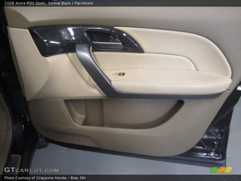 Formal Black / Parchment 2008 Acura MDX Sport