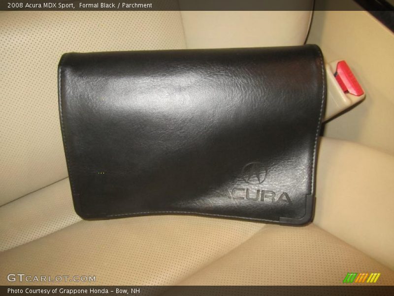 Formal Black / Parchment 2008 Acura MDX Sport