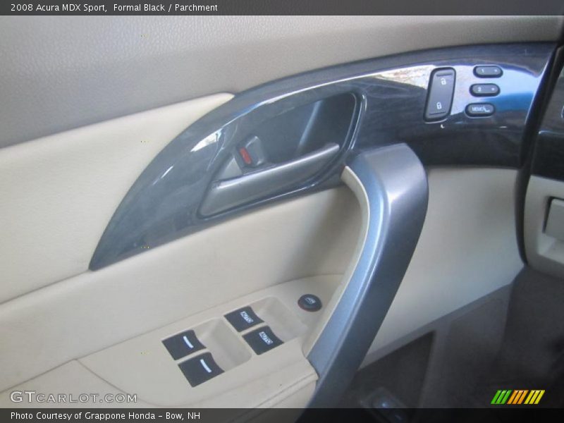 Formal Black / Parchment 2008 Acura MDX Sport