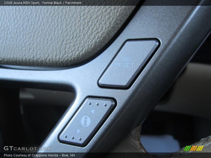 Formal Black / Parchment 2008 Acura MDX Sport