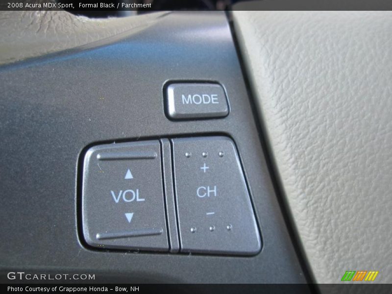 Formal Black / Parchment 2008 Acura MDX Sport