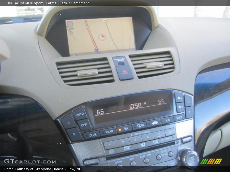 Formal Black / Parchment 2008 Acura MDX Sport