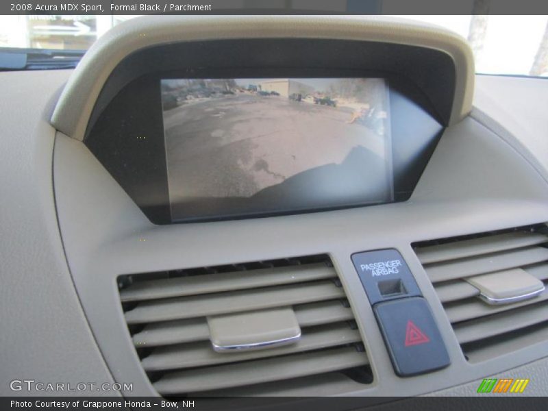 Formal Black / Parchment 2008 Acura MDX Sport