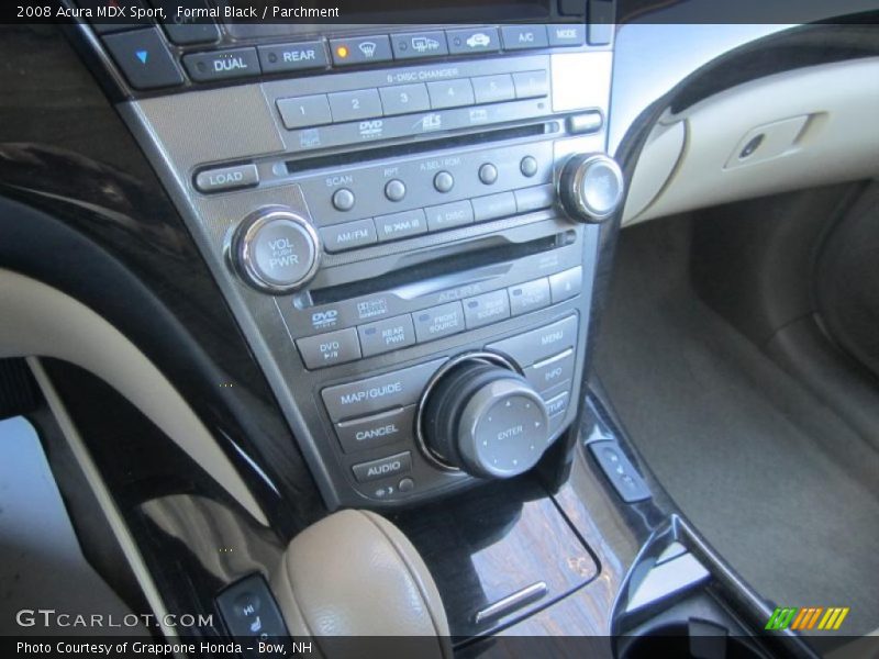 Formal Black / Parchment 2008 Acura MDX Sport