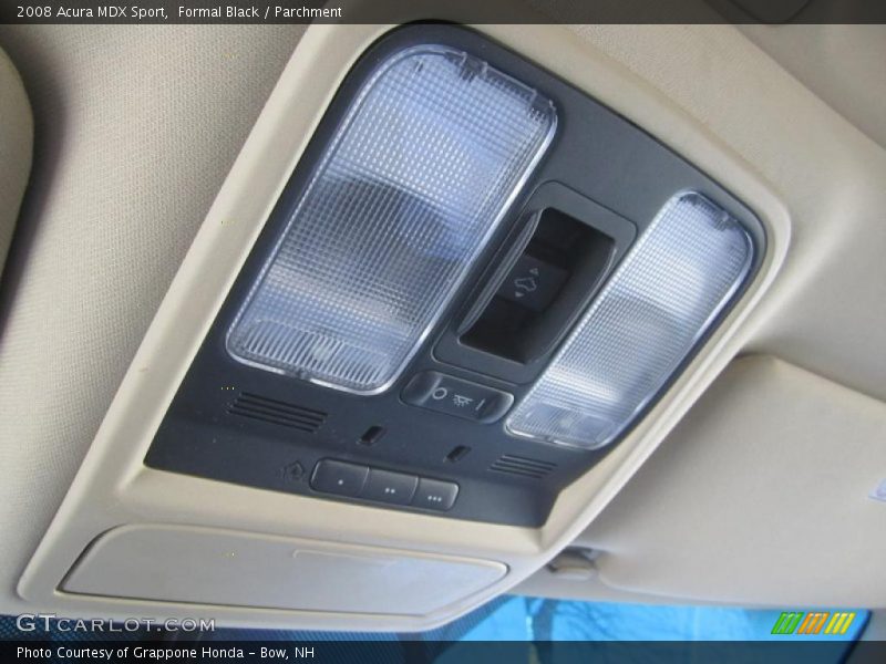 Formal Black / Parchment 2008 Acura MDX Sport