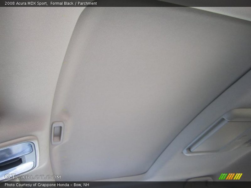 Formal Black / Parchment 2008 Acura MDX Sport