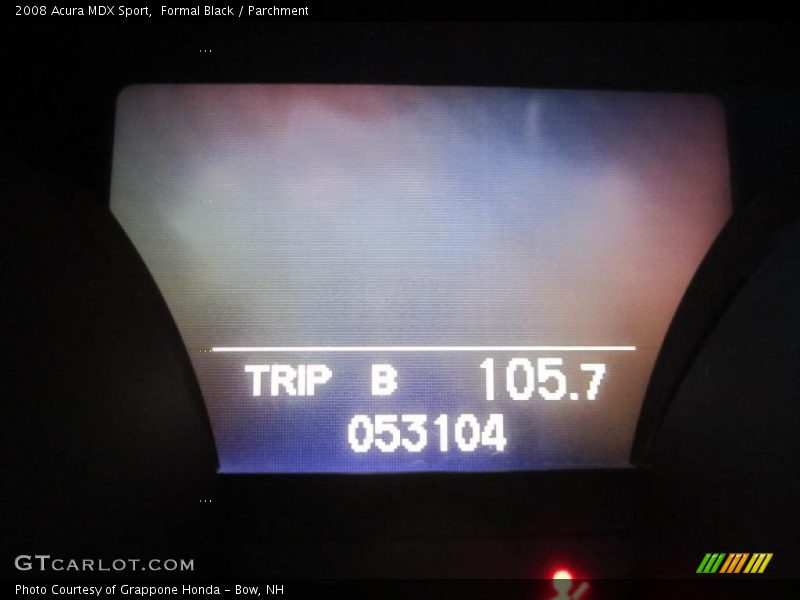 Formal Black / Parchment 2008 Acura MDX Sport