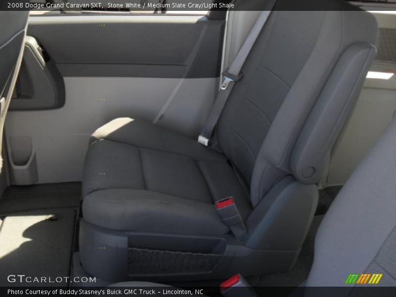Stone White / Medium Slate Gray/Light Shale 2008 Dodge Grand Caravan SXT