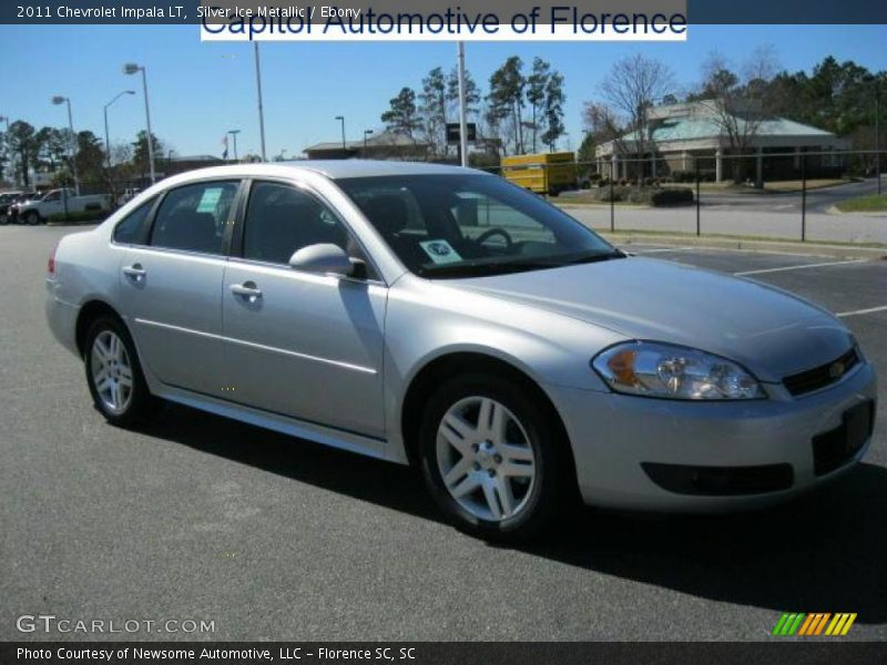 Silver Ice Metallic / Ebony 2011 Chevrolet Impala LT