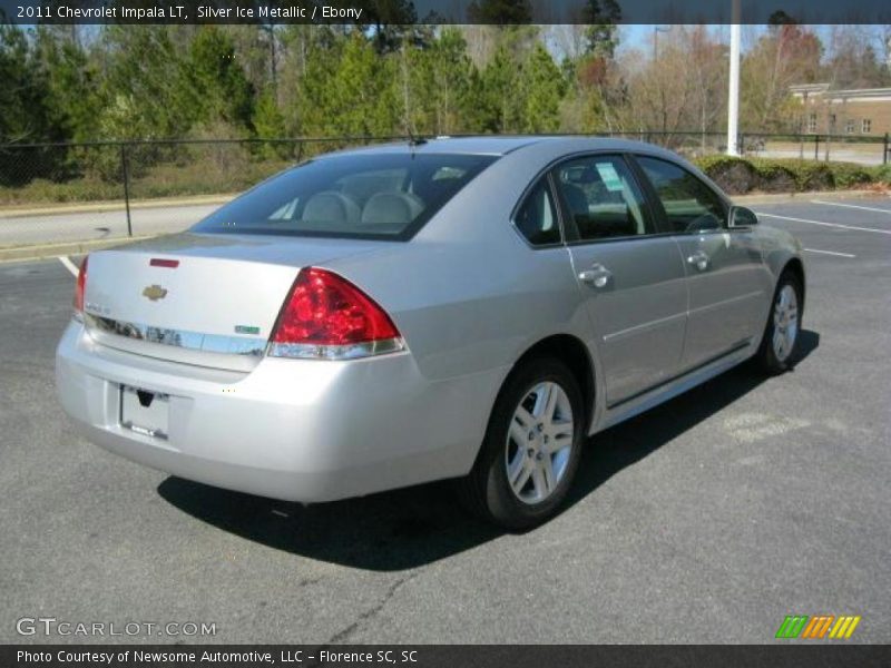 Silver Ice Metallic / Ebony 2011 Chevrolet Impala LT