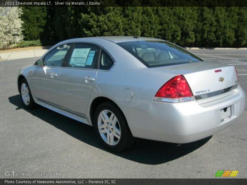 Silver Ice Metallic / Ebony 2011 Chevrolet Impala LT