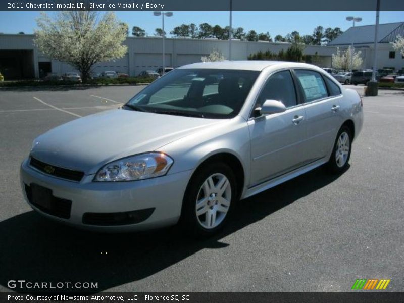 Silver Ice Metallic / Ebony 2011 Chevrolet Impala LT