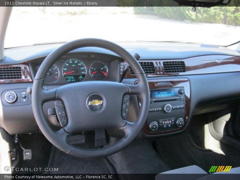 Silver Ice Metallic / Ebony 2011 Chevrolet Impala LT