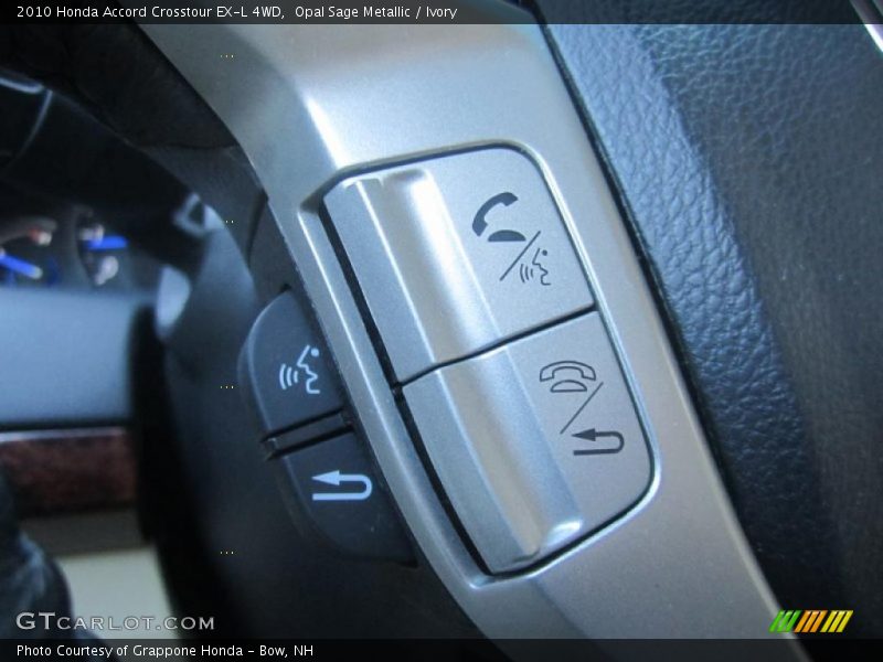 Controls of 2010 Accord Crosstour EX-L 4WD