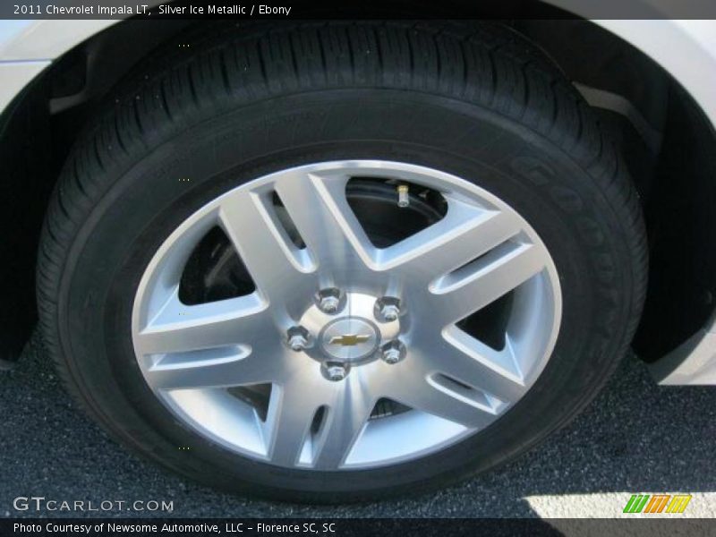 Silver Ice Metallic / Ebony 2011 Chevrolet Impala LT