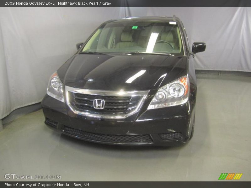Nighthawk Black Pearl / Gray 2009 Honda Odyssey EX-L