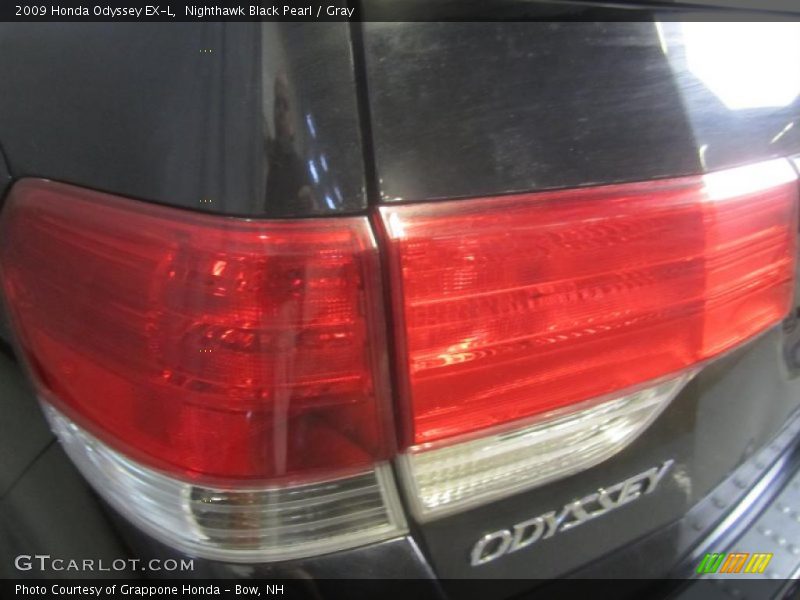 Nighthawk Black Pearl / Gray 2009 Honda Odyssey EX-L