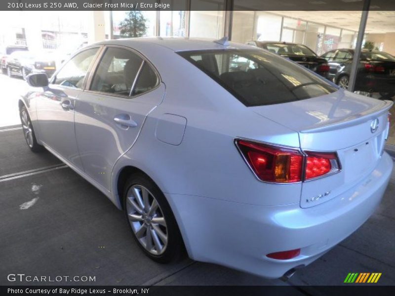 Glacier Frost Mica / Ecru Beige 2010 Lexus IS 250 AWD