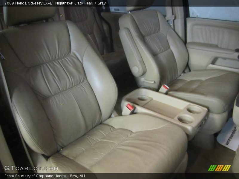 Nighthawk Black Pearl / Gray 2009 Honda Odyssey EX-L