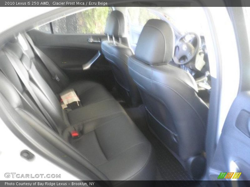Glacier Frost Mica / Ecru Beige 2010 Lexus IS 250 AWD