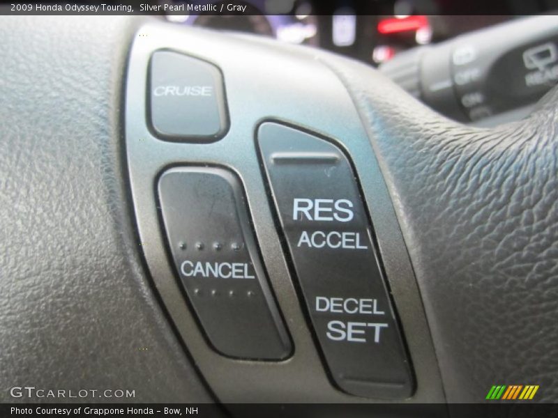 Silver Pearl Metallic / Gray 2009 Honda Odyssey Touring