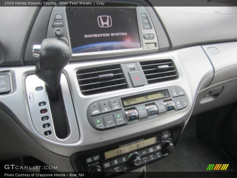 Controls of 2009 Odyssey Touring