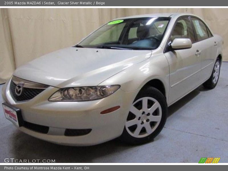 Glacier Silver Metallic / Beige 2005 Mazda MAZDA6 i Sedan