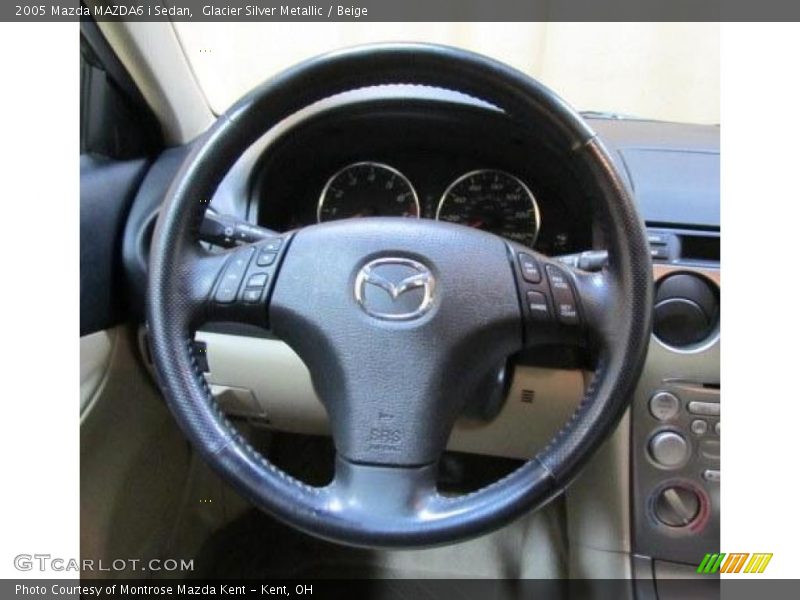 Glacier Silver Metallic / Beige 2005 Mazda MAZDA6 i Sedan