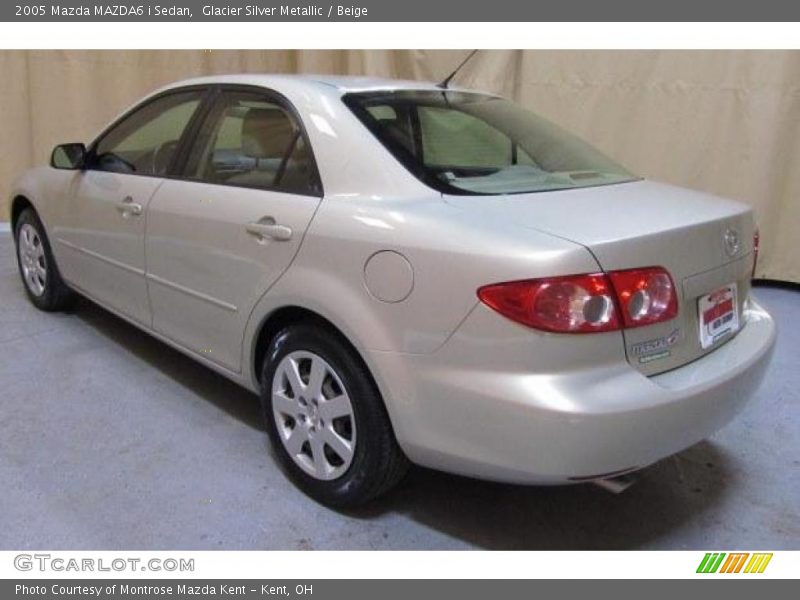 Glacier Silver Metallic / Beige 2005 Mazda MAZDA6 i Sedan