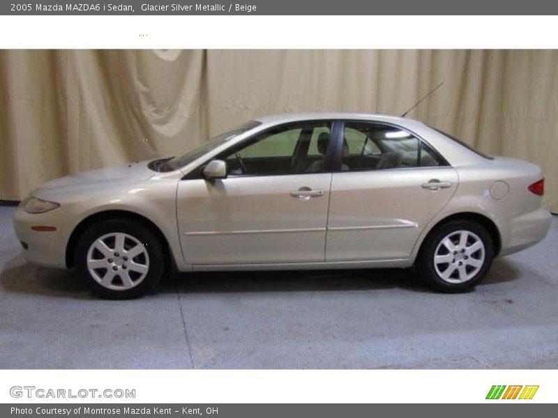 Glacier Silver Metallic / Beige 2005 Mazda MAZDA6 i Sedan