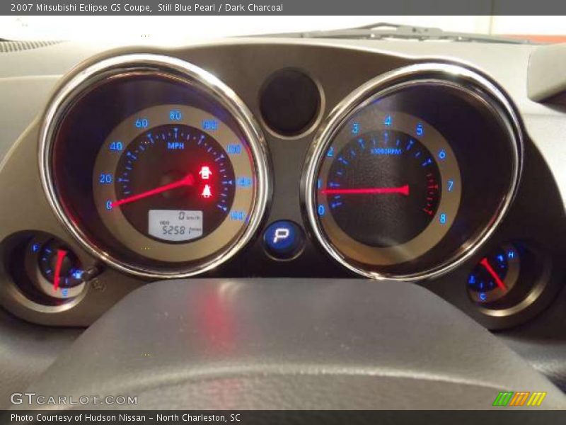 Still Blue Pearl / Dark Charcoal 2007 Mitsubishi Eclipse GS Coupe