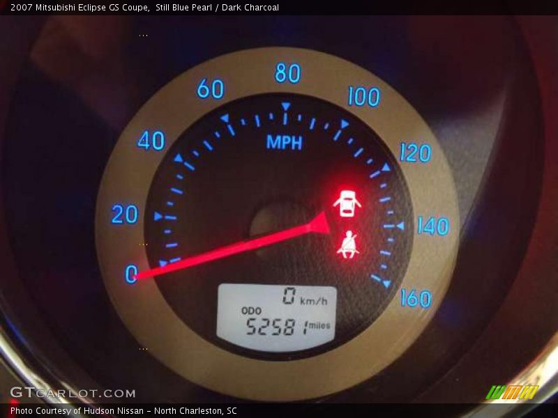 Still Blue Pearl / Dark Charcoal 2007 Mitsubishi Eclipse GS Coupe