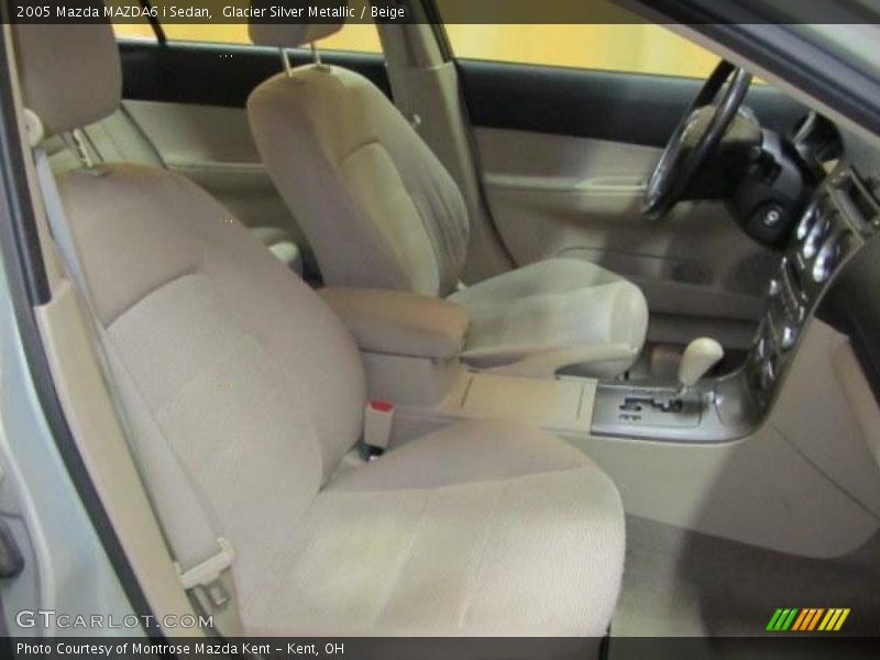 Glacier Silver Metallic / Beige 2005 Mazda MAZDA6 i Sedan