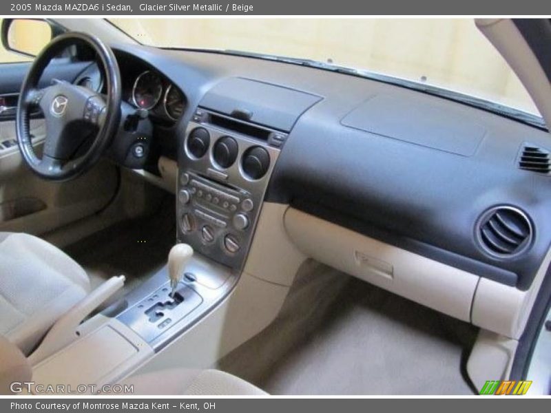 Glacier Silver Metallic / Beige 2005 Mazda MAZDA6 i Sedan