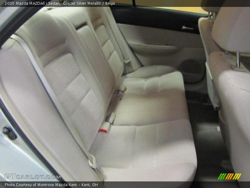 Glacier Silver Metallic / Beige 2005 Mazda MAZDA6 i Sedan