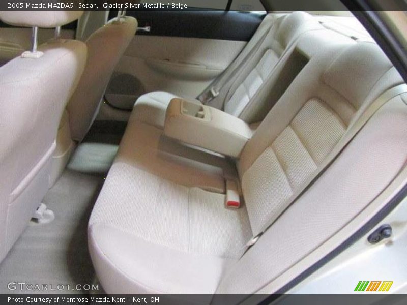 Glacier Silver Metallic / Beige 2005 Mazda MAZDA6 i Sedan