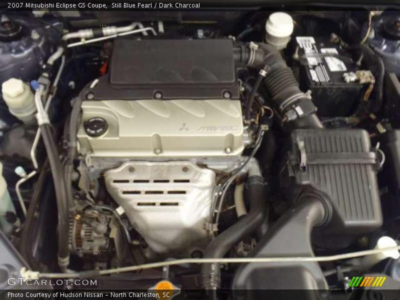 Still Blue Pearl / Dark Charcoal 2007 Mitsubishi Eclipse GS Coupe