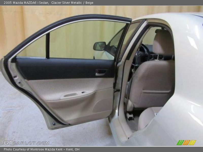 Glacier Silver Metallic / Beige 2005 Mazda MAZDA6 i Sedan