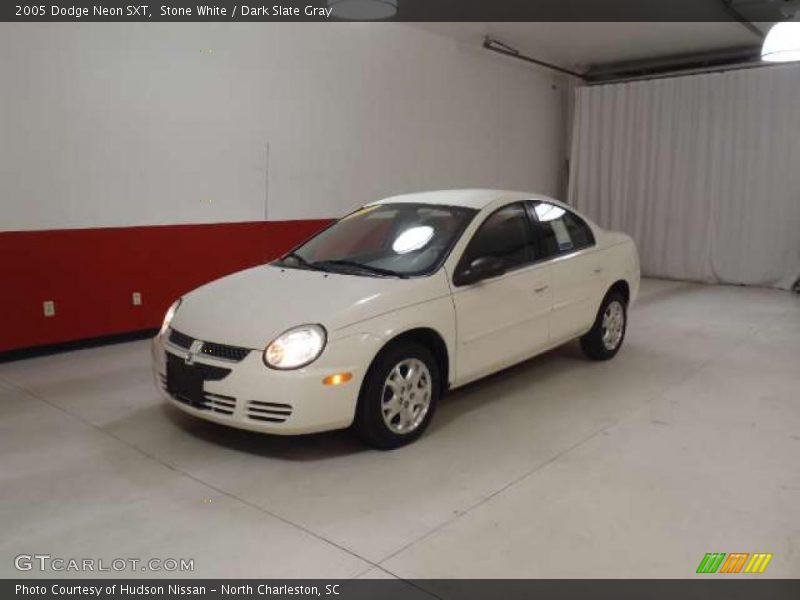 Stone White / Dark Slate Gray 2005 Dodge Neon SXT
