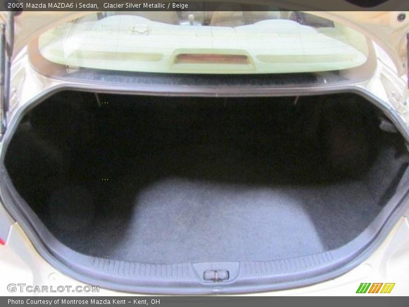 Glacier Silver Metallic / Beige 2005 Mazda MAZDA6 i Sedan