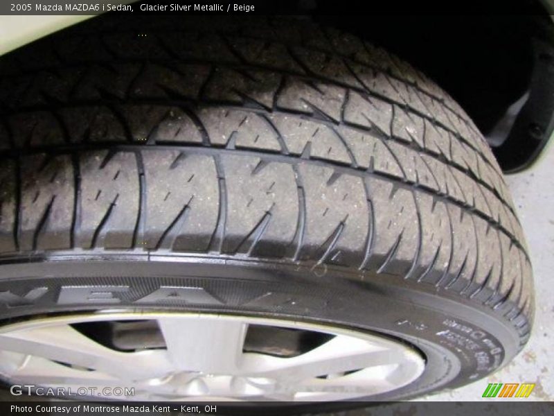 Glacier Silver Metallic / Beige 2005 Mazda MAZDA6 i Sedan