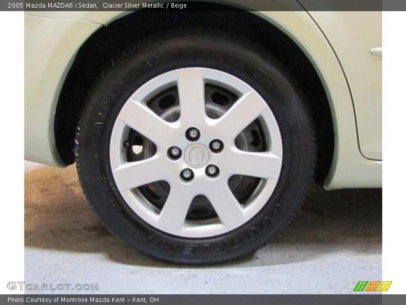 Glacier Silver Metallic / Beige 2005 Mazda MAZDA6 i Sedan