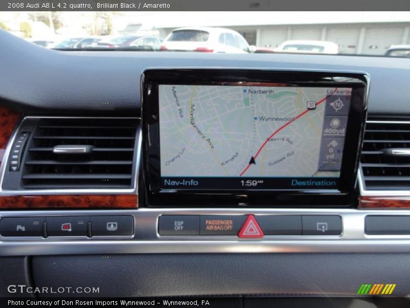 Navigation of 2008 A8 L 4.2 quattro