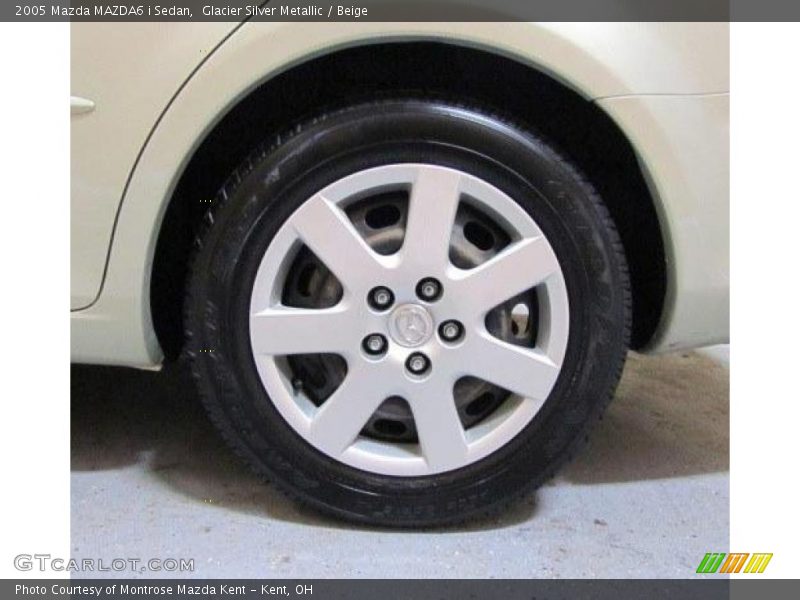 Glacier Silver Metallic / Beige 2005 Mazda MAZDA6 i Sedan