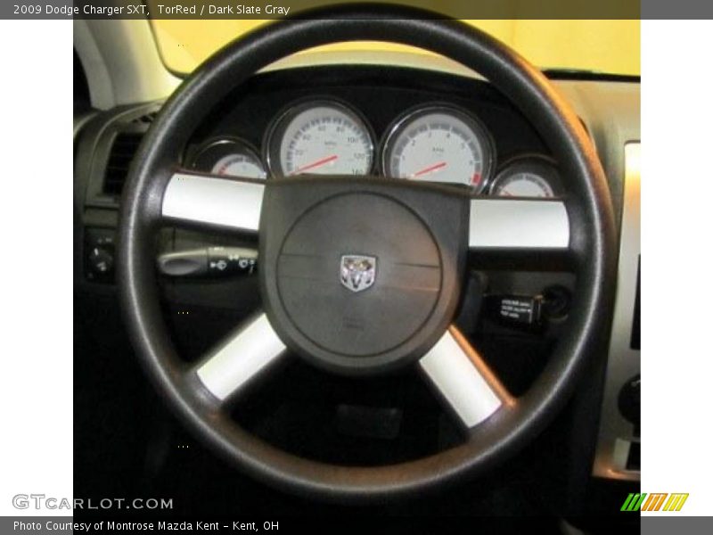 TorRed / Dark Slate Gray 2009 Dodge Charger SXT
