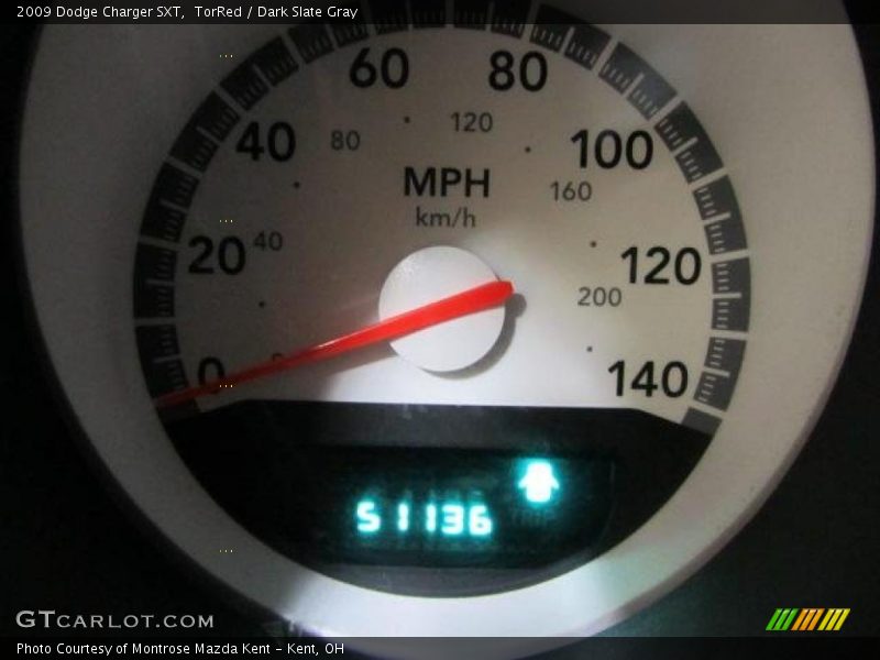 TorRed / Dark Slate Gray 2009 Dodge Charger SXT