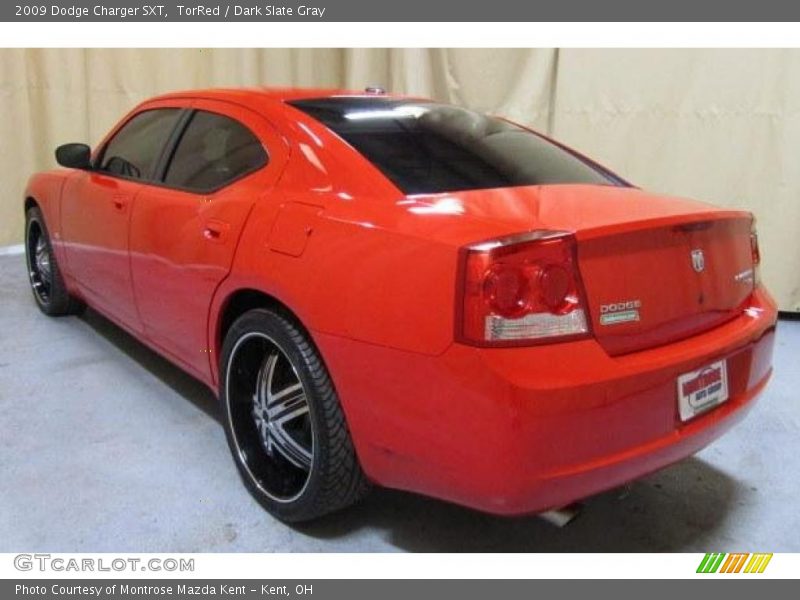 TorRed / Dark Slate Gray 2009 Dodge Charger SXT
