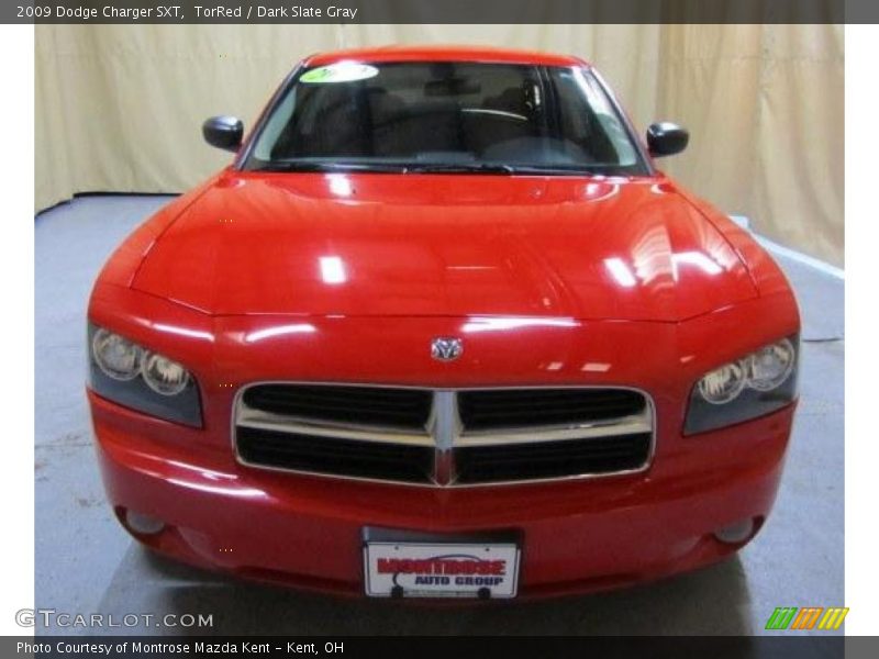 TorRed / Dark Slate Gray 2009 Dodge Charger SXT