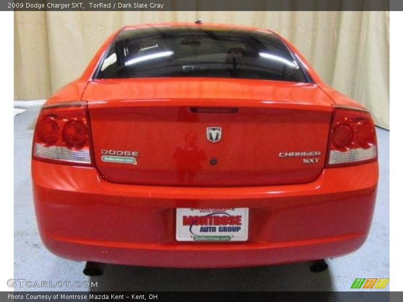 TorRed / Dark Slate Gray 2009 Dodge Charger SXT