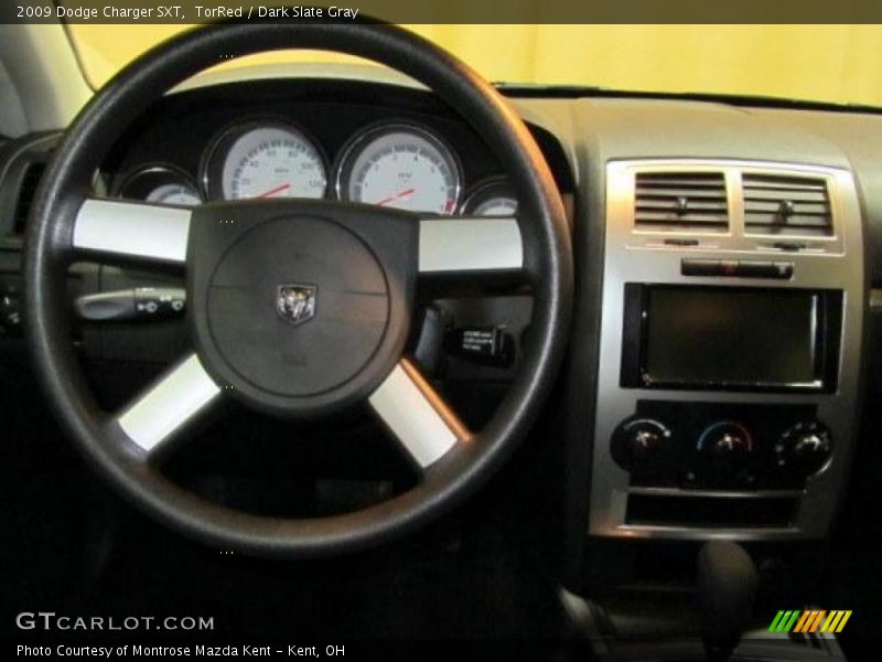TorRed / Dark Slate Gray 2009 Dodge Charger SXT